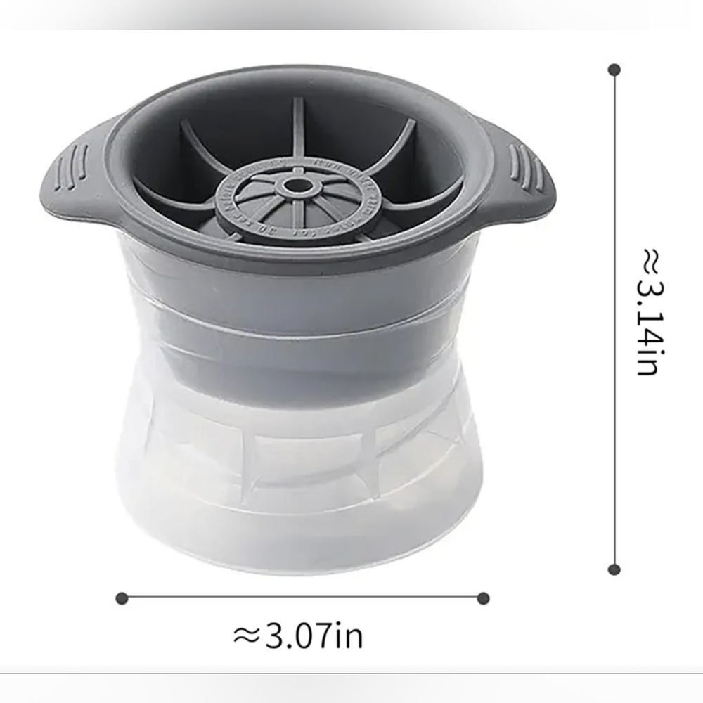 Round silicone ice mold BNIB